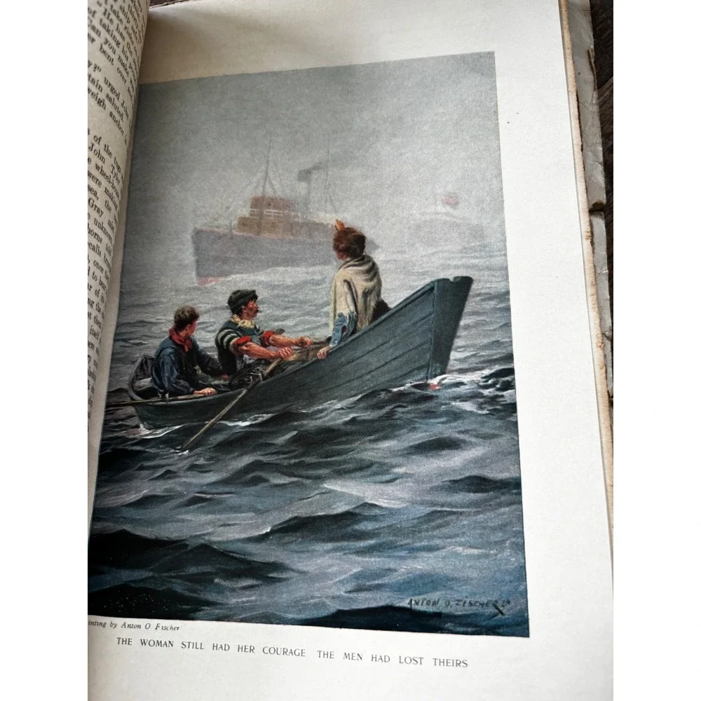 Harper's Magazine Jan 1911 Mark Twain Death of Jean H. Pyle Anton Fischer Art